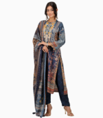 Dark Blue Shalwar Kamiz