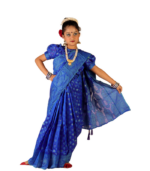 Ready Made Jamdani Kids Saree