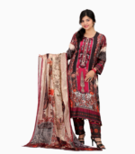 maroon embroidered shalwar kamiz