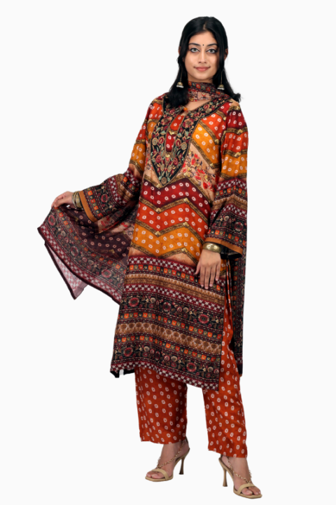 Yellow Shalwar Kamiz for Women