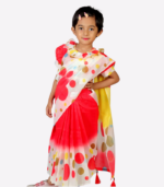 Kids Chanderi Silk Ready Saree