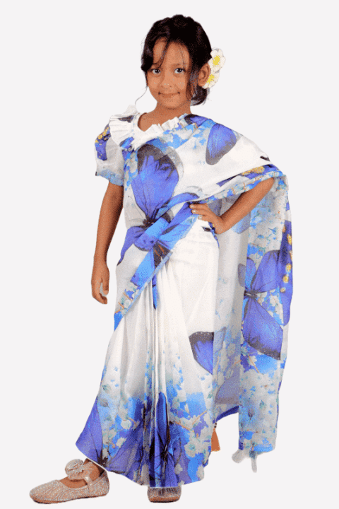 Chanderi Silk Digital Print Saree