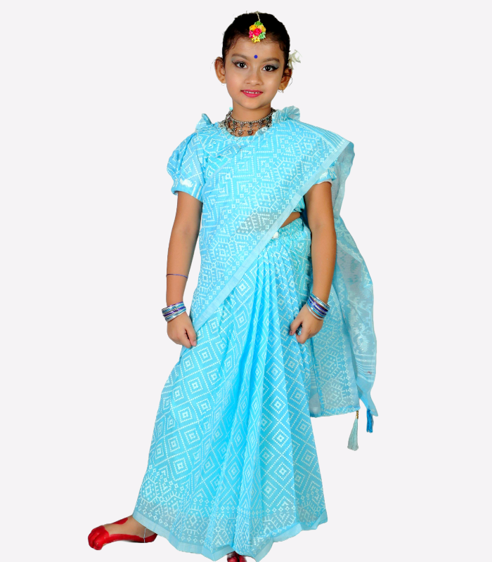 Soft & Stylish Jamdani Cotton Baby Ready Saree Soft and Stylish Jamdani Cotton Baby Ready Saree