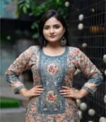 Nobina Digital Printed Embroidered Salwar Kameez