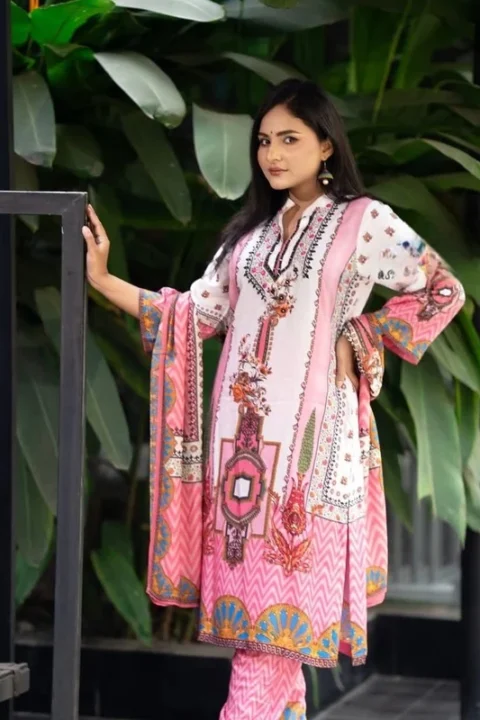 Gulbahar Chest Embroidery Salwar Kameez