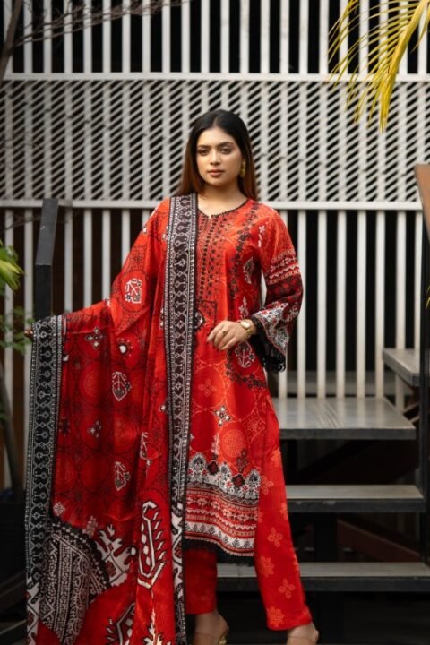 Boishakhi Embroidery Mirror Work Salwar Kameez