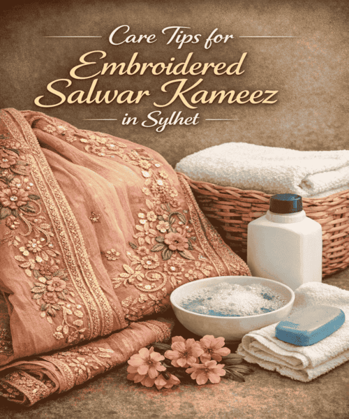 Care Tips for Embroidered Salwar Kameez in Sylhet
