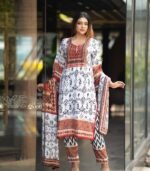Ceren Mirror Embroidered Salwar Kameez