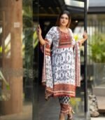 Ceren Mirror Embroidered Salwar Kameez