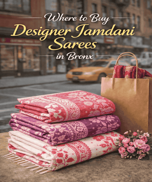 Designer Jamdani Sarees