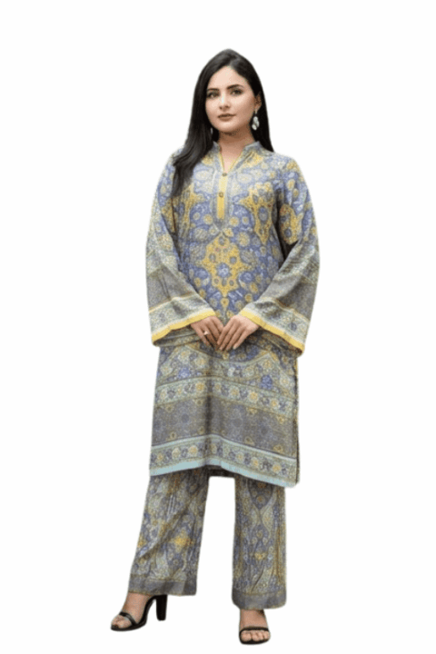 Hazan Digital Printed Cotton Salwar Kameez