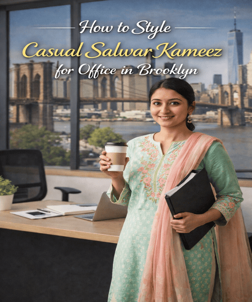 How to Style Casual Salwar Kameez for Office in Brooklyn