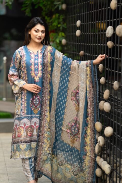 Nilanjana Embroidery Mirror Work Salwar Kameez