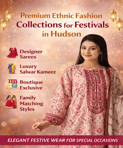 Premium Ethnic Fashion Collections for Festivals in Hudson