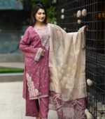 Reshme Embroidered Cotton Salwar Kameez