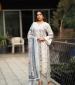 Lavender Salwar Kameez – 3-Piece Embroidered Cotton Set