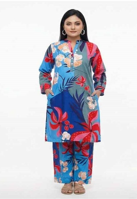 Nikunjo Digital Printed Cotton Salwar Kameez