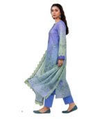 Lavender Mint Designer Lawn Unstitched Salwar Kameez
