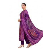Deep Royal Purple Unstitched Salwar