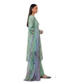 Pastel Mint Designer Printed Unstitched Salwar Kameez