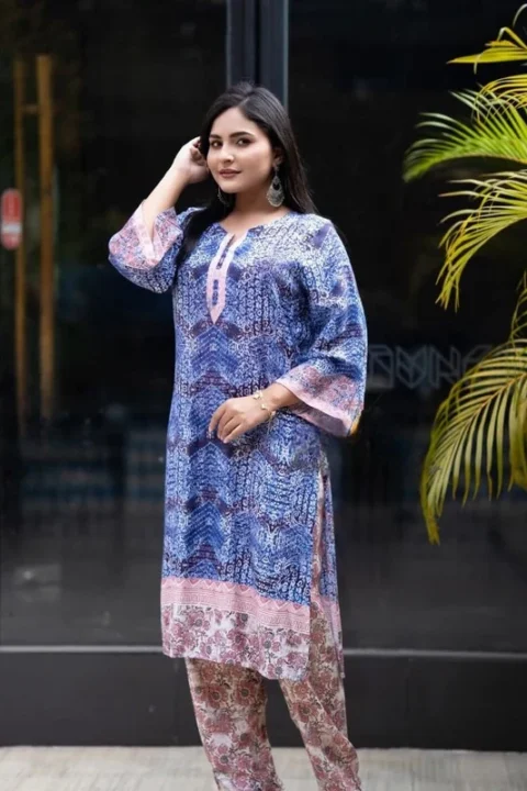 Azure Batik 2 Piece Set