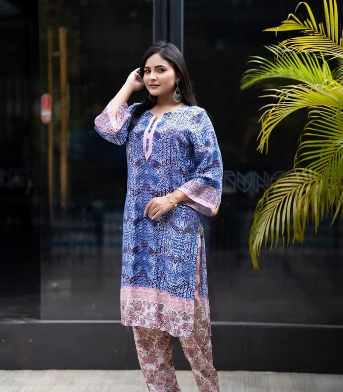 Azure Batik 2 Piece Set