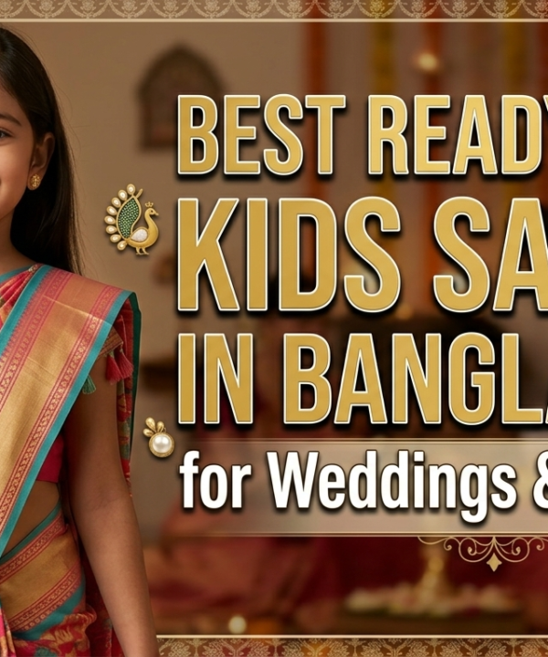 Best Ready-Made Kids Sarees in Bangladesh