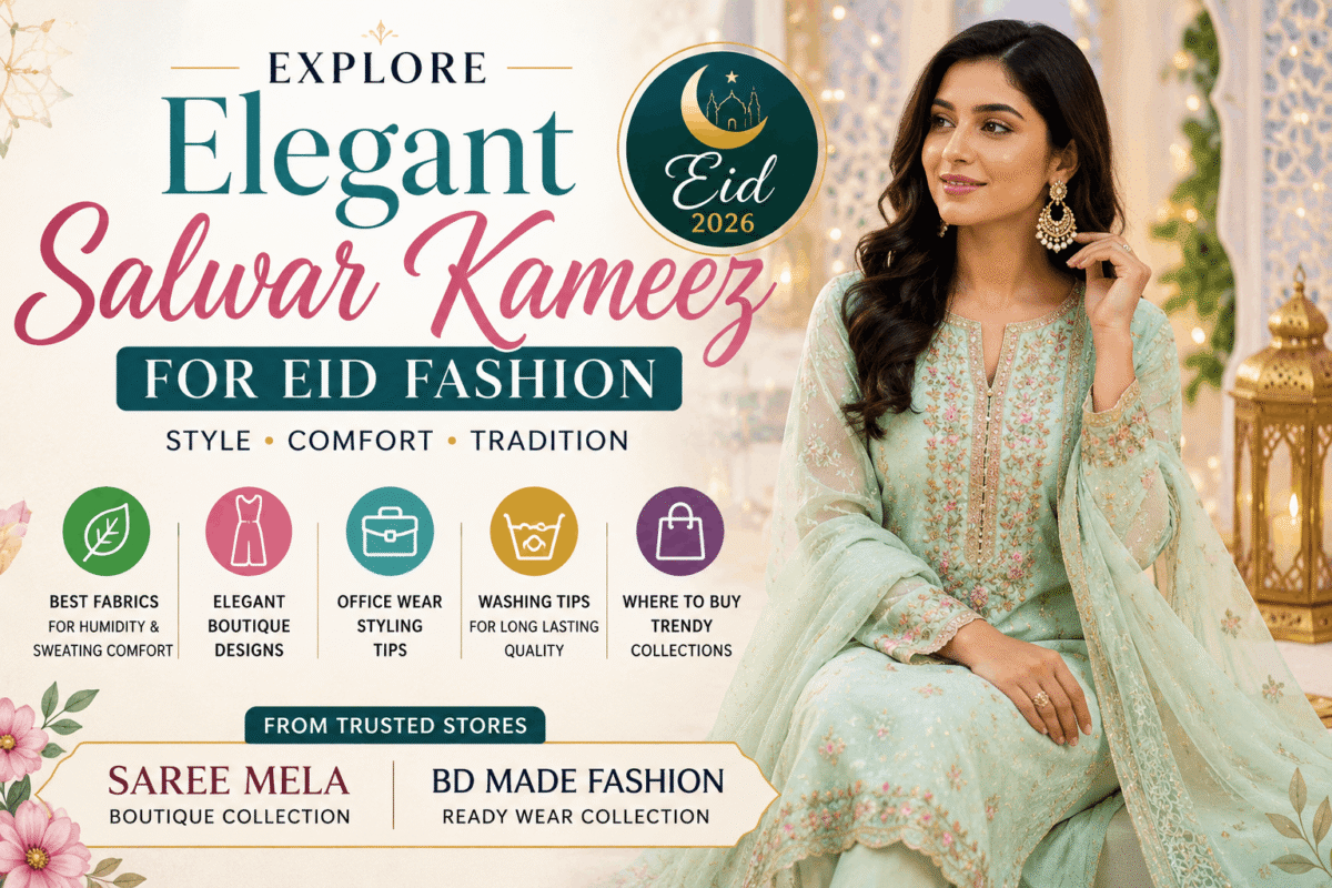 Elegant Salwar Kameez for Eid Fashion