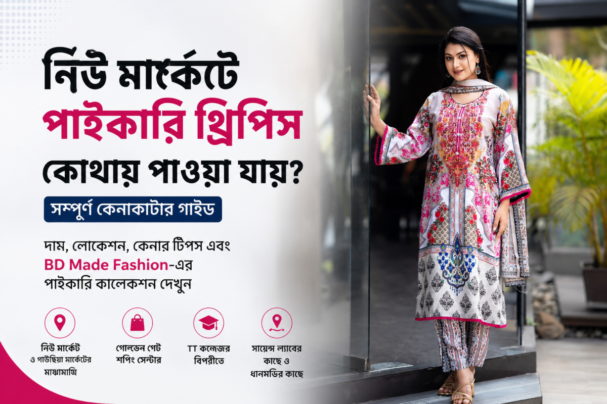 নিউ মার্কেট পাইকারি থ্রিপিস