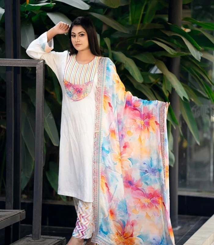 Rainbow Salwar Kameez Rainbow Salwar Kameez